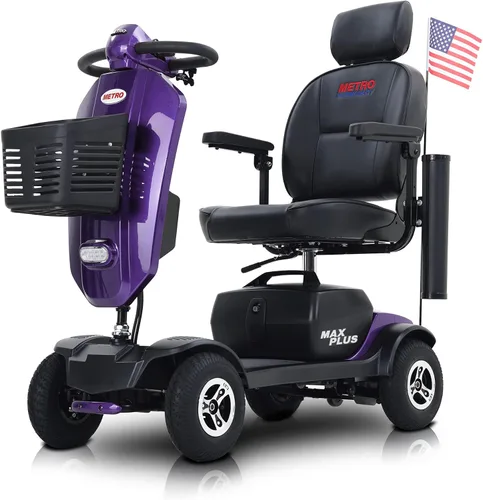 Vista 12 de Metro Mobility Scooter de movilidad de 4 ruedas para personas mayores, scooter eléctrico de movilidad de 300 libras de capacidad para adultos