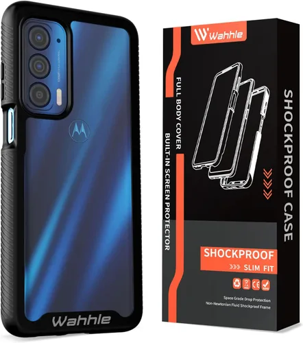 Vista 7 de Funda compatible con Motorola Edge 5G UW, protector de pantalla integrado de cuerpo completo, a prueba de golpes, ajuste delgado, funda protectora