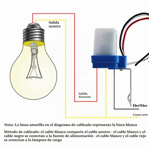 Vista 7 de Paquete de 2 Interruptores de Luz con Fotocélula AC DC 12V 10A de Encendido/Apagado Automático, Interruptor de Foto con Fotocélula, Interruptor