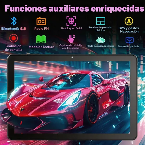 Vista 6 de Tablet Android de 10 pulgadas con procesador Octa-Core