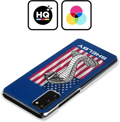 Vista 2 de Head Case Designs Shelby - Carcasa rígida con licencia oficial de la bandera estadounidense compatible con Samsung Galaxy S20 FE / 5G