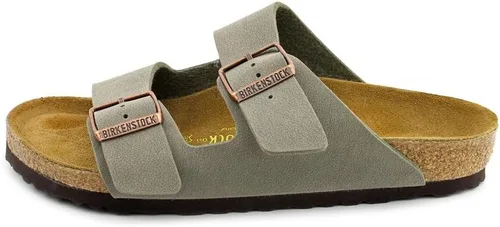 Vista 2 de Birkenstock Arizona - Sandalia de cuero con suela suave (Unisex)