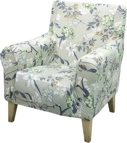 Vista 77 de FUANGUI Funda para Sillón de Banquete con Brazos Fundas para Sillas Elásticas Funda para Sillón Club Funda Suave para Sillón Sofá Cubiertas