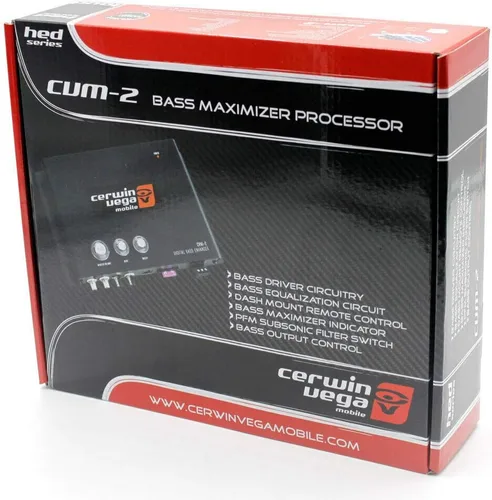 Vista 4 de CERWIN VEGA CVM2 Amplificador de Procesador de Bass Maximizer
