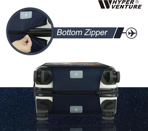 Vista 4 de HYPER VENTURE Funda de equipaje Maleta Protetor, Viaje, Viaje