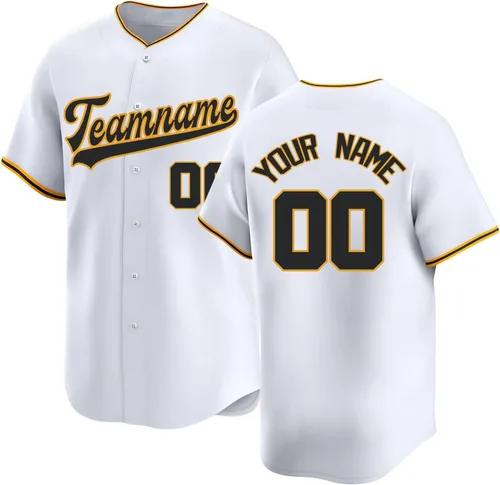 Vista 19 de Camiseta de béisbol personalizada cosida con el nombre del equipo, número de equipo, camisas con logotipo, uniforme deportivo impreso para hombres