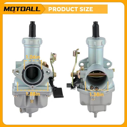 Vista 3 de MOTOALL Carburador PZ27 de 150cc 200cc 250cc ATV Go Kart Dirt Bike con filtro de aire para Predator Coleman CT200U KT196 para TaoTao Coolster CG