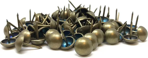 Vista 3 de DMSE - Tira de clavos decorativa para tapicería con clavos (natural francés, 10 yardas)