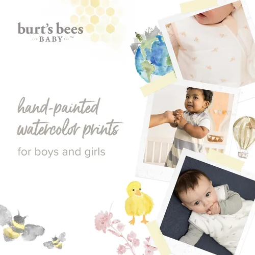 Vista 7 de Burt's Bees Baby Baby Organic Beekeeper Infant Wearable Blanket, Unisex Swaddle