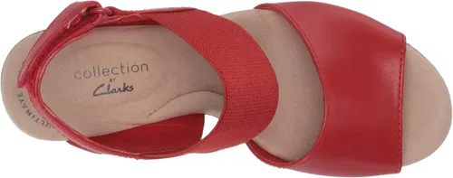 Vista 5 de Clarks Lafley Lily - Sandalias de cuña para mujer, Multi color, 5