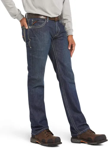 Vista 3 de ARIAT Men's Flame Resistant M4 Low Rise Boot Cut Jean