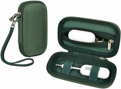 Vista 10 de COMECASE Bluetooth Transmitter Case for AirFly SE/Pro 2/Pro/Duo Hard EVA, Deep Mesh Pocket, Dual Elastic Straps, Fits for Avantree Relay, for