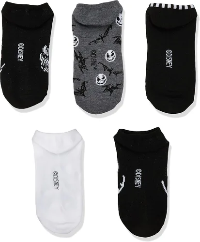 Vista 3 de Disney Paquete de 5 calcetines de pesadilla antes de Navidad para mujer