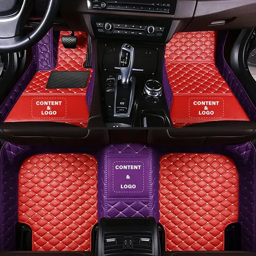 Vista 8 de Tapetes personalizados para suelo de automóvil para 95% de los sedán, SUV, deportivos, cobertura completa, para todo tipo de clima, hombres y 1