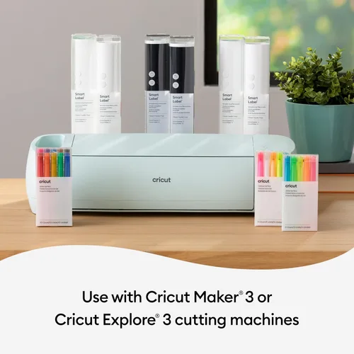 Vista 2 de Cricut Smart Label - Vinilo grabable, extraíble, rollo de 3 pies (13 x 36 pies), color negro