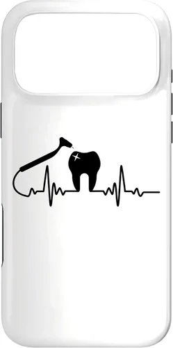 Vista 22 de Odontología divertido dentista I Drill Molar diente higienista dental caso para iPhone 17