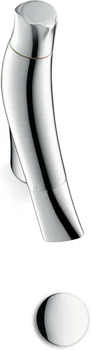 Vista 2 de Hansgrohe Zweigriff Waschtischarmatur 280 Axor Starck Organic chrom 12010000