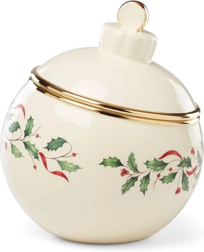 Vista 38 de Lenox 898272 Plato Cubierto Navideño, Pequeño, Navidad, Vajilla Festiva para Servir