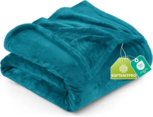 Vista 30 de Utopia Bedding - Manta de vellón de lujo, mullida, antiestática; manta de suave microfibra de 8.8 oz/yd² (300 g/m²) para sofá y cama; tamaño Gris