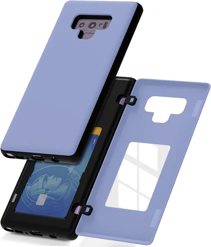 Vista 48 de GOOSPERY Parachoques magnético para puerta compatible con Galaxy Note 10, estuche tipo billetera con tarjetero, cierre automático por iman, funda
