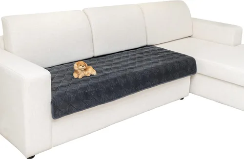 Vista 10 de Eismodra Fundas para reposabrazos, fundas de sofá modular, funda de sofá en forma de L, protector de muebles para perros, gatos, mascotas, diván