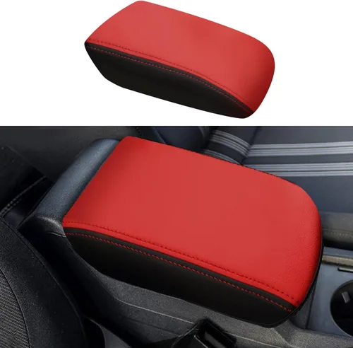 Vista 9 de Funda de reposabrazos adecuada para Toyota Camry 2007-2011 de cuero para consola central reposabrazos almohadilla protectora