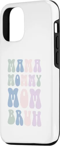 Vista 2 de Funda para iPhone 15 Mama Mommy Mom Bruh