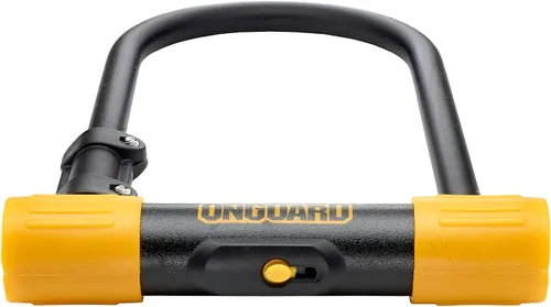 Vista 4 de OnGuard Bulldog STD Bike U-Lock - Grillete de acero endurecido de 0.512 in (115 × 9.055 in) - Tornillo doble X2P, núcleo de cilindro Z, 5 llaves