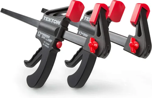 Vista 13 de TEKTON Abrazadera de Barra de Trinquete de 6 Pulgadas / Separador de 12 Pulgadas, Juego de 2 Piezas CLP51506