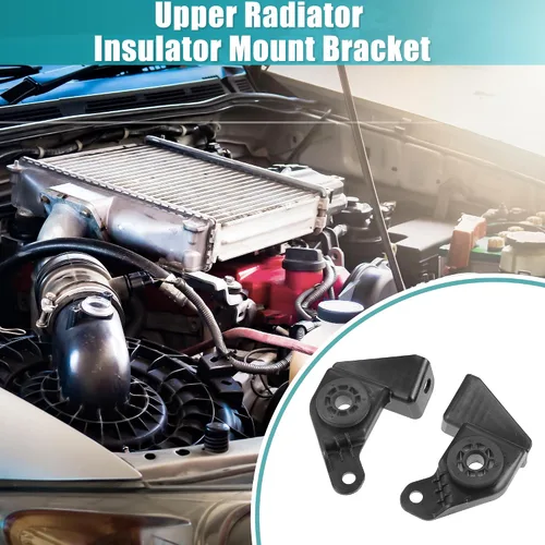 Vista 3 de X AUTOHAUX 2 piezas de soporte superior del radiador del lado del pasajero para Chevrolet Malibu 2016-2023 para Buick LaCrosse 2017-2019