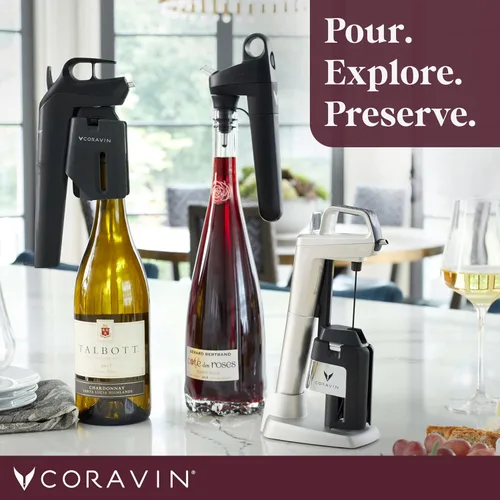 Vista 2 de Coravin Sistema Pivot Plus Wine By-the-Glass