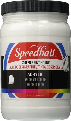Vista 24 de Speedball 004657 Tinta acrílica para serigrafía, 32.0 fl oz, 32 onzas líquidas, color negro