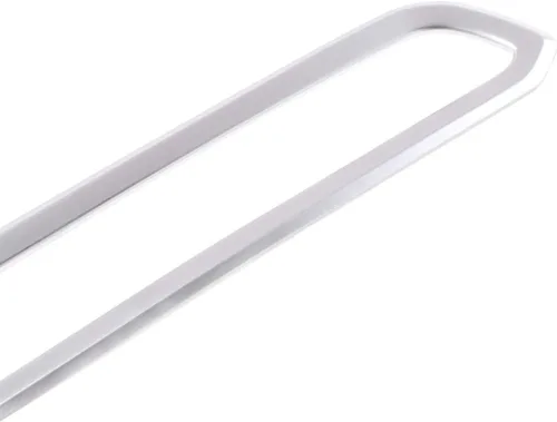 Vista 9 de ABS Material Car Center Console Ajuste de volumen Ajuste de marco para BMW Serie 3 G20 G28 2019 2020 (Plata)