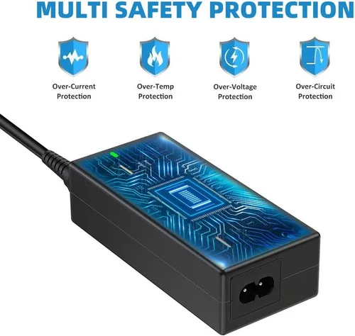 Vista 3 de POWSEED Cargador Surface Pro para Surface Pro 4 3, cable extra largo de 10 pies, adaptador de corriente alterna de 12 V 2.58 A, repuesto modelo 1625