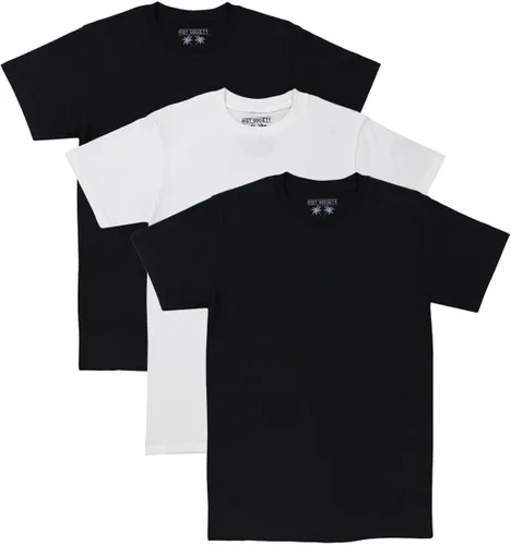Vista 4 de Riot Society Camiseta clásica - Camisetas básicas de manga corta con cuello redondo