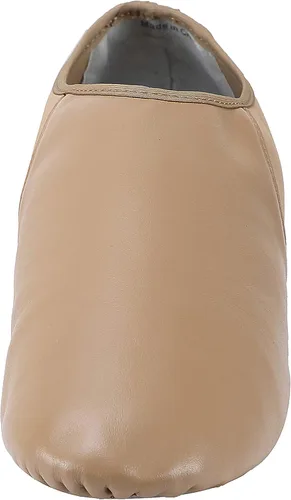 Vista 2 de ARCLIBER Zapato de jazz de cuero para niñas y niños (niños grandesniños pequeñosniños)