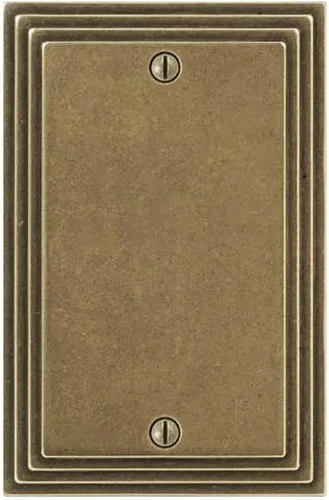 Vista 48 de AMERELLE 84DVB Steps Placa de Pared de Metal Fundido Dúplex Individual en Bronce Envejecido