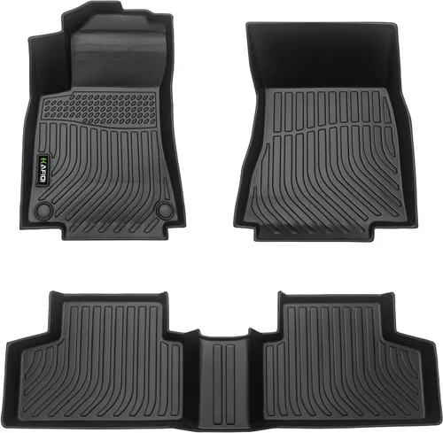 Vista 49 de HAFIDI® Juego de alfombrillas y forro de carga para Kia EV9 2024 2025 2026 (no apto para sillas de relajación), protección para todo tipo de clima