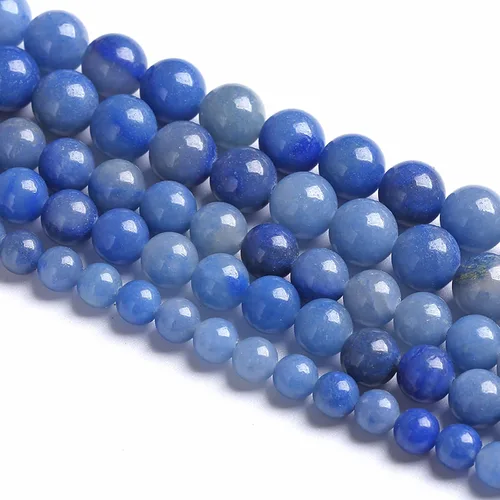 Vista 28 de Cuentas sueltas de jade de angelita verde de 4 mm, 86 piezas, piedra natural de aguacate para hacer joyas, pulsera DIY Jade Aguacate
