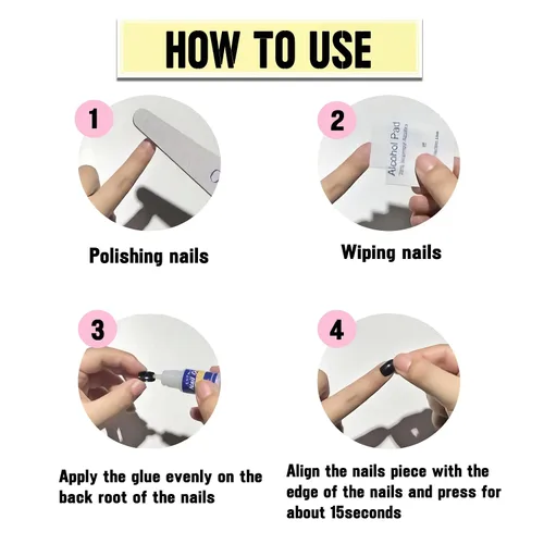 Vista 6 de IMSOHOT Uñas postizas, acrílicas de color naranja mate, puntas francesas cuadradas, 24 unidades, uñas extra largas con pegamento con bonitos diseños