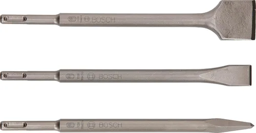 Vista 2 de Bosch 2607019457 Juego de cinceles Sds-Plus 3 Pcs