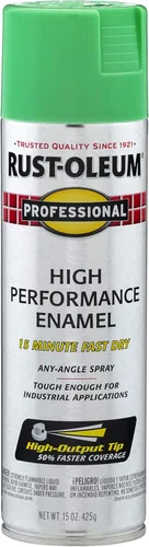 Vista 15 de Rust-Oleum 7515838 Pintura en aerosol de esmalte profesional de alto rendimiento, 14 onzas, aluminio