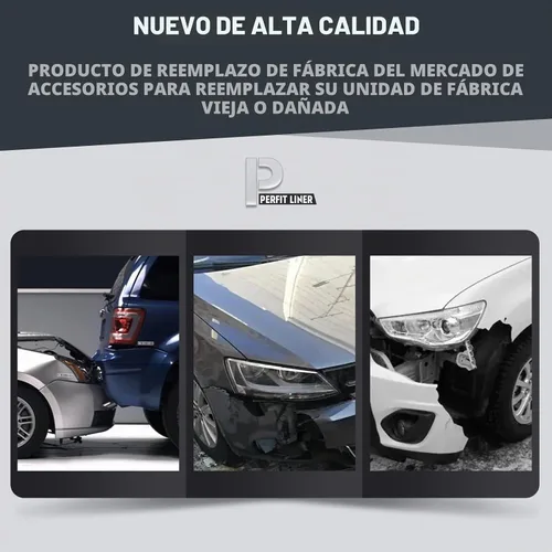 Vista 3 de Perfit Liner - Soporte para radiador Volkswagen Jetta 06-10, color negro