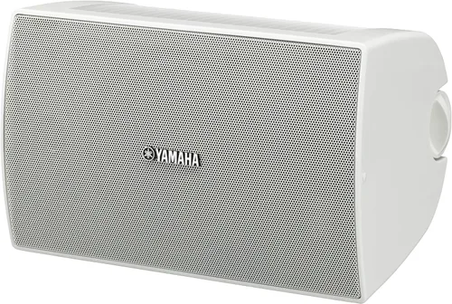 Vista 3 de Parlantes Yamaha NS-AW194 de 2 vías para interior o exterior 100 vatios na Blanco