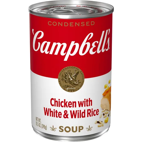 Vista 8 de Campbell's - Sopa condensada de pollo y arroz, lata de 10.5 onzas
