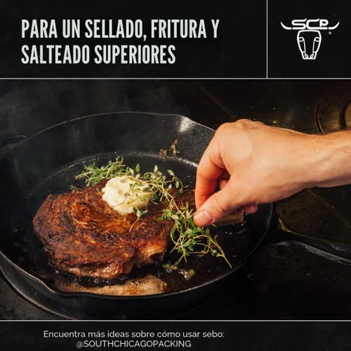 Vista 8 de SCP South Chicago Packing Manteca de Wagyu, 42 onzas, apta para Paleo, apta para Keto, 100% pura Wagyu