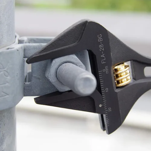 Vista 4 de Fujiya Tools, FLA-28-BG, Llave ajustable, color Negro & Oro