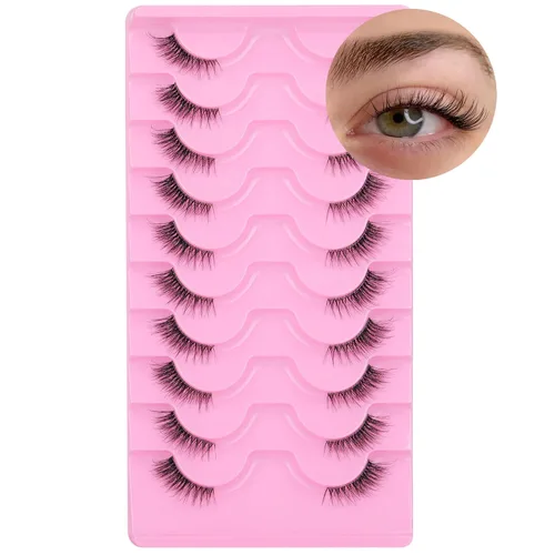 Vista 10 de Pestañas postizas de visón, pestañas postizas de 20 mm de largo, pestañas postizas de volumen de 9D con ojo de gato, pestañas postizas de visón
