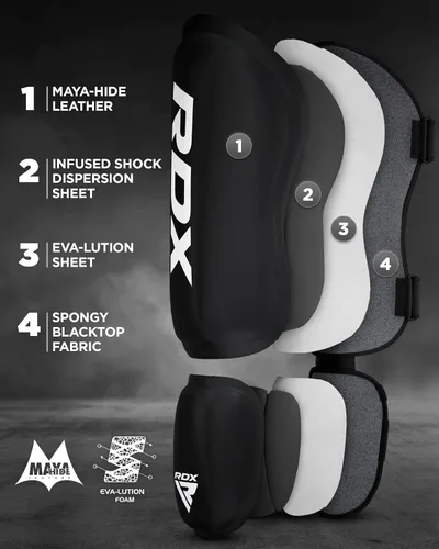 Vista 4 de RDX MMA protección de entrenamiento para empeine