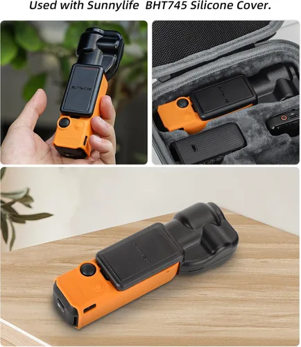 Vista 7 de Pocket 3 Funda protectora para DJI Osmo Pocket 3, Gimbal Protector de pantalla de lente Cubierta protectora para DJI Pocket 3 Accesorios